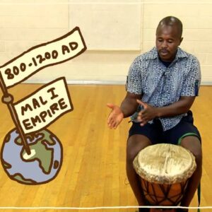 fiveish minute drum lesson afric